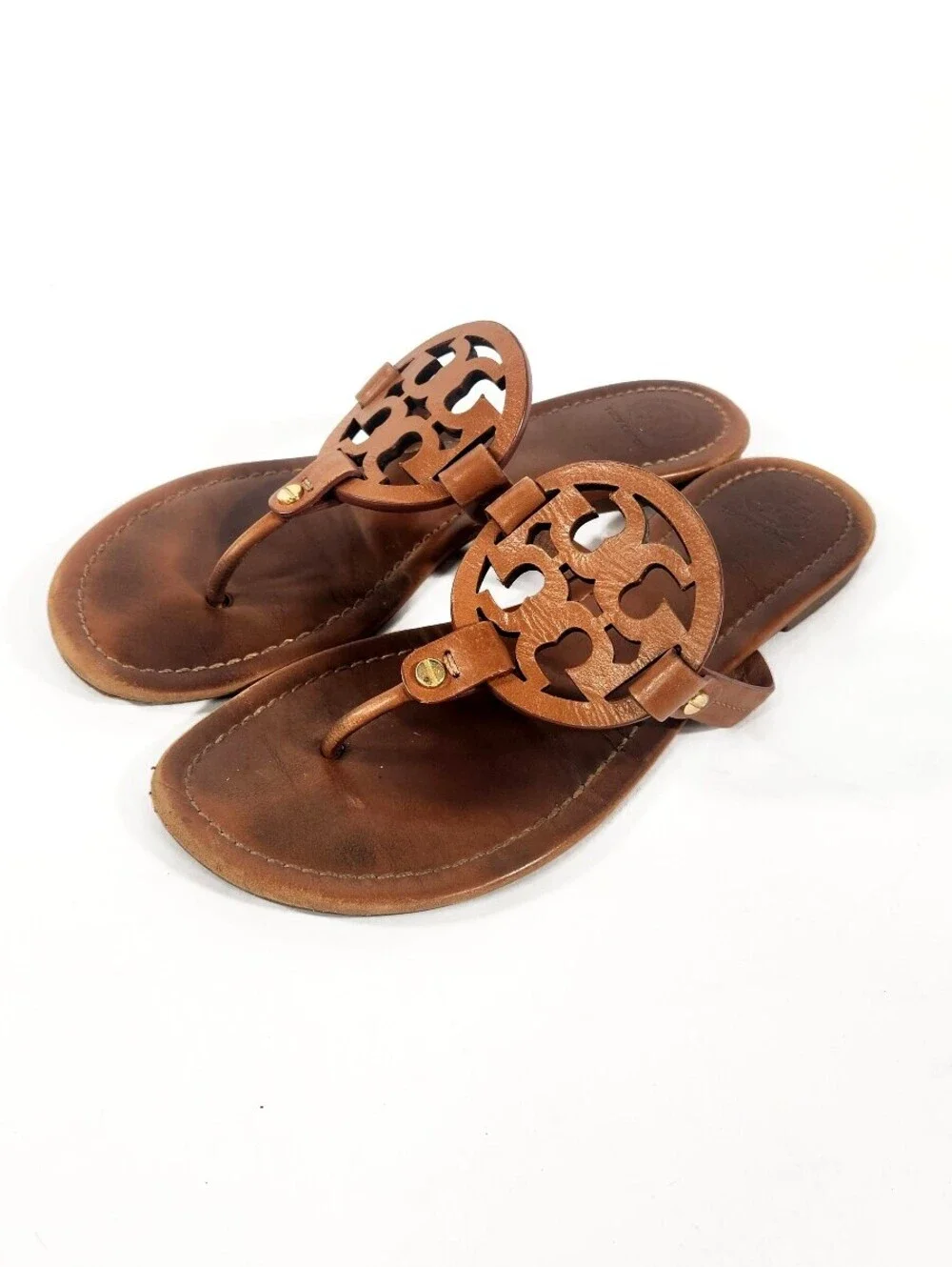 Tory Burch Brown Strappy Sandals Size 9.5